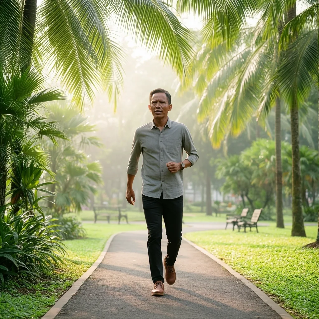 Active lifestyle in Palembang